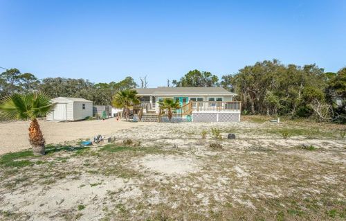 441 Gulf Beach Dr, Saint George Island FL  32328-2811 exterior
