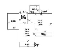 19 Neal St, Newton MA  02462-1008 floor plan