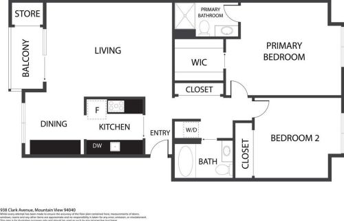 938 Clark Ave, Mountain View CA  94040-2252 exterior