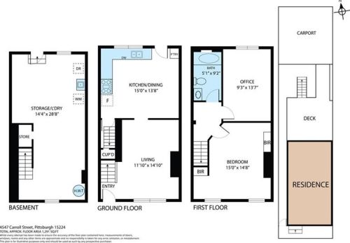 4547 Carroll St, Pittsburgh, PA 15224-1513