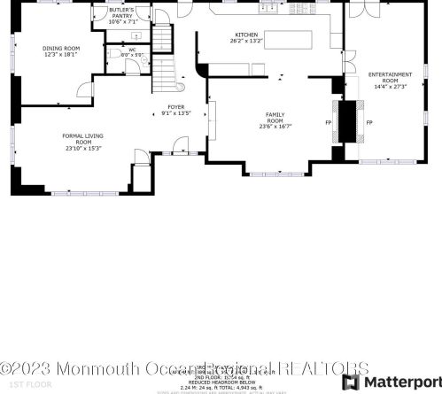 34 Windsor Dr, Little Silver NJ  07739-1311 exterior