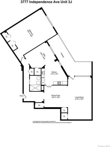 3777 Independence Ave, Bronx NY  10463-1448 exterior