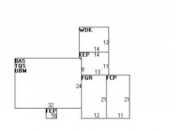 41 Glen Ave, Newton MA  02459-2048 floor plan