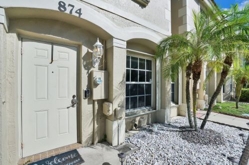 874 Summit Lake Dr, West Palm Beach FL  33406-9109 exterior