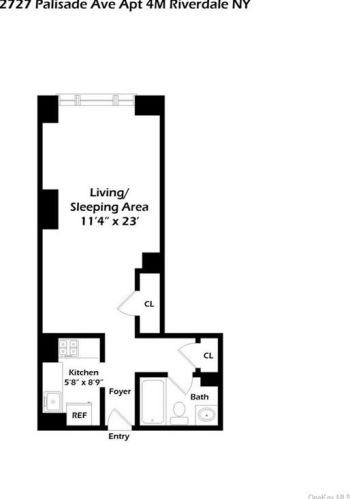 2727 Palisade Ave, Bronx NY  10463-1018 exterior