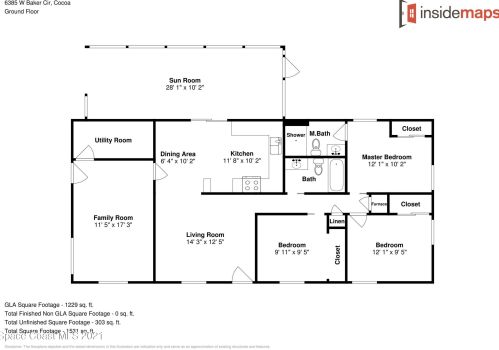 6385 Baker Cir, Cocoa FL 32927-3140 exterior