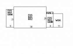 65 Cotton St, Newton MA  02458-2621 floor plan