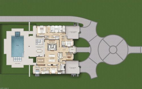 6730 Sable Rdg Ln, Naples FL 34109-3868 exterior