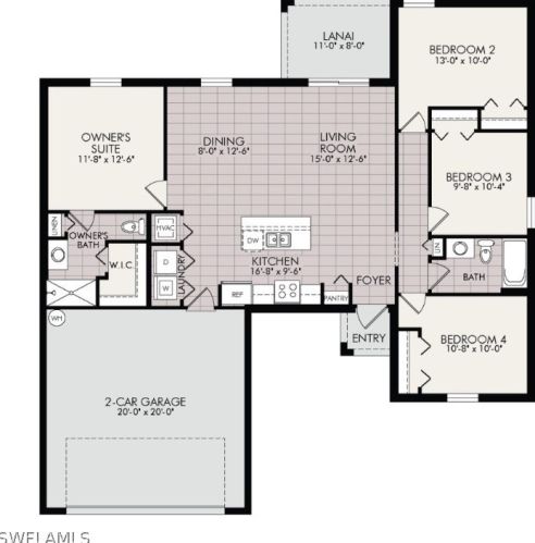 2935 6th Ave, Cape Coral FL  33914-4612 exterior