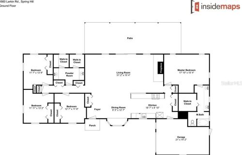 1660 Larkin Rd, Brooksville FL  34608-6453 exterior