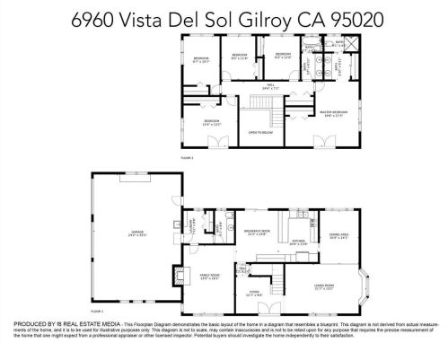 6960 Vista Del Sol, Gilroy CA  95020-9544 exterior