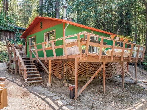 715 Trinkling Creek Dr, Lompico CA  95018-8821 exterior