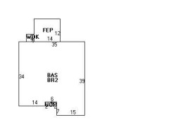 75 Beethoven Ave, Newton MA  02468-1732 floor plan