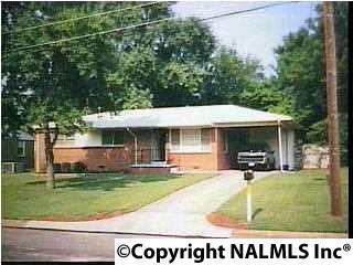 419 Arthur St, Huntsville AL  35805-2511 exterior