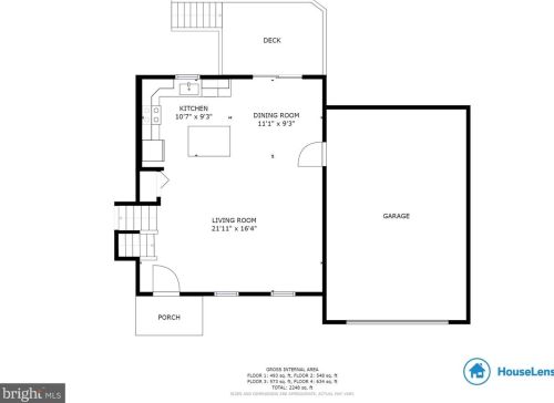 8467 Falling Leaf Rd, Springfield VA  22153-2503 exterior