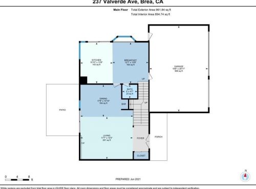 237 Valverde Ave, Brea CA  92821-5959 exterior