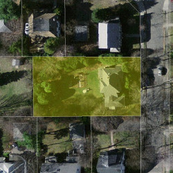 9 Applegarth St, Newton MA  02459-1110 aerial view