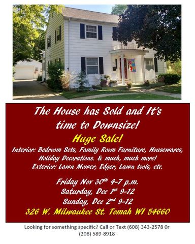 326 Milwaukee St, Tomah, WI 54660-1945