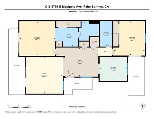 2701 Mesquite Ave, Palm Springs CA  92264-5058 exterior