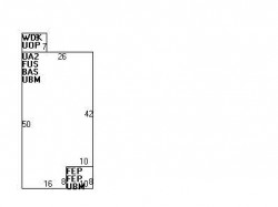 20 Melbourne Ave, Newton MA 02460-1222 floor plan