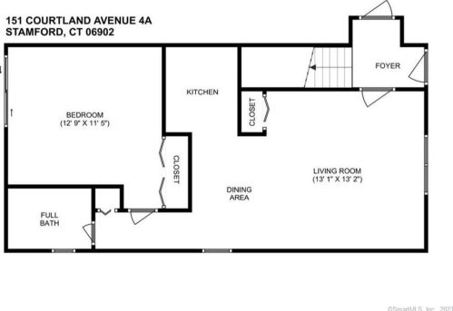 151 Courtland Ave, Stamford CT  06902-3403 exterior