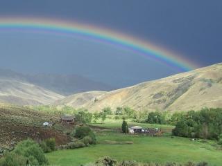 8849 Challis Creek Rd, Challis ID  83226 exterior