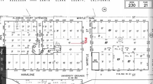 1079 Myrtle St, San Jose CA  95126-1029 exterior