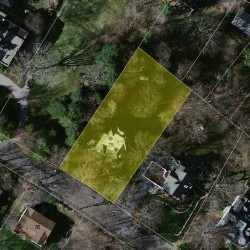 75 Bellevue St, Newton MA  02458-1918 aerial view