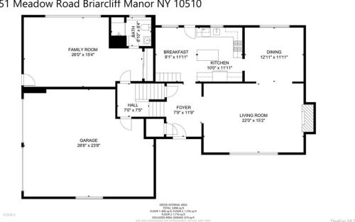 51 Meadow Rd, Briarcliff NY  10510-1134 exterior