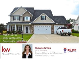3920 Watford Way, Fayetteville, NC 28306-7493
