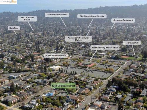 1349 Delaware St, Berkeley CA  94702-1408 exterior