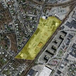 60 Elliot St, Newton MA 02461-1605 aerial view