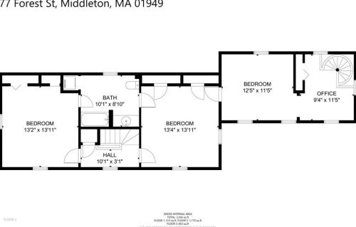 77 Forest St, Middleton MA  01949-2014 exterior