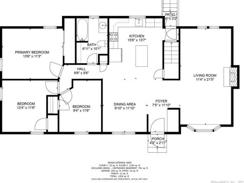 6 East Dr, Gales Ferry CT  06335-1610 exterior