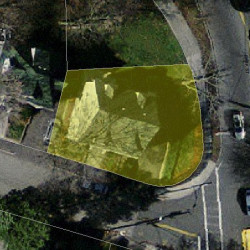 11 Elmwood St, Newton MA 02458-2019 aerial view