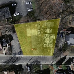 21 Turner St, Newton MA  02460-1606 aerial view