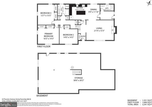 34 Thurston Ave, Trenton NJ  08618-1710 exterior