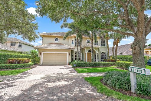 1109 Egret Cir, Jupiter FL  33458-8315 exterior