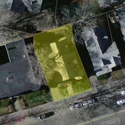 449 Washington St, Newton MA  02458-1537 aerial view