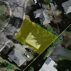 6 Louise Rd, Boston MA  02467-1913 aerial view