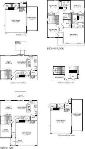 7827 Marjoram Pl, Englewood OH  45315-7942 exterior