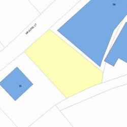 10 Maguire Ct, Newton MA 02458-1251 plot plan
