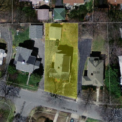 59 Orchard Ave, Newton MA 02465-1926 aerial view