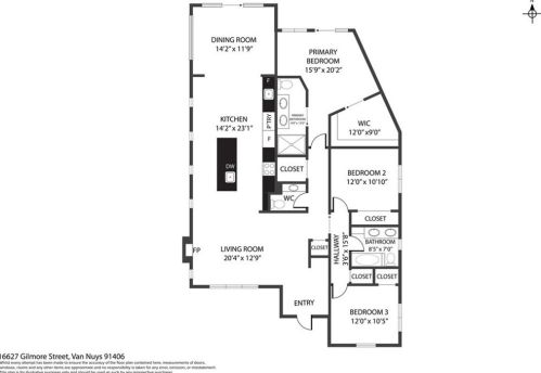 16627 Gilmore St, Van Nuys CA  91406-5610 exterior