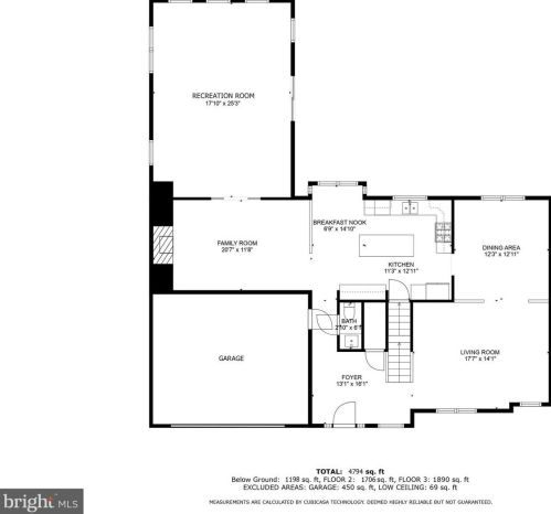 13332 Vista Forest Dr, Woodbridge VA  22192-4540 exterior