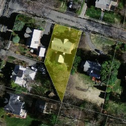 60 Eliot Memorial Rd, Newton MA  02458-2704 aerial view