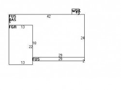 73 Maplewood Ave, Newton MA  02459-2527 floor plan