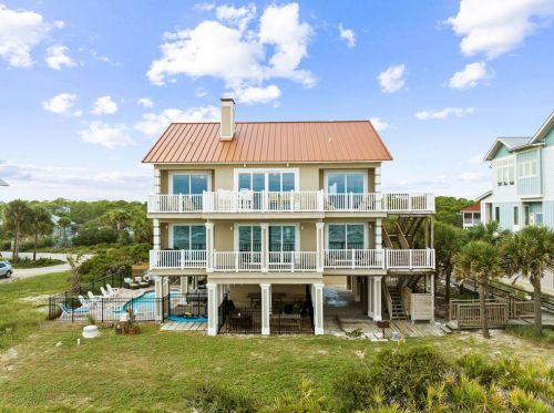 1716 Magnolia Rd, Saint George Island FL  32328-2203 exterior