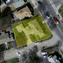 95 Waltham St, Newton MA  02465-1327 aerial view