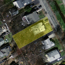 325 Albemarle Rd, Newton MA 02460-1358 aerial view